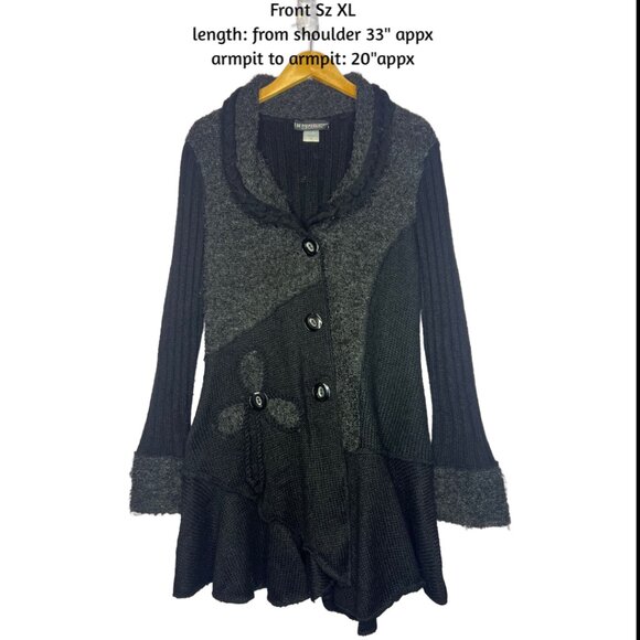 The Pyramid Collection Jackets & Blazers - The Pyramid Collection, Long sweater XL